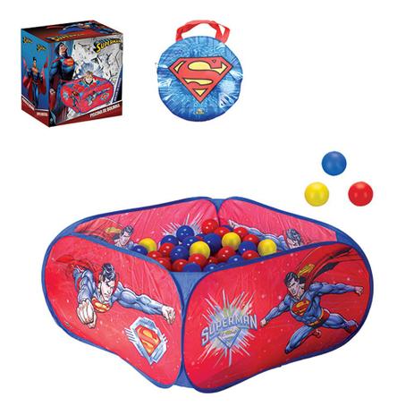 Piscina de Bolinhas Infantil Superman com 100 Bolinhas Artbrink Menor preço em Piscina de Bolinhas Infantil Superman com 100 Bolinhas Artbrink