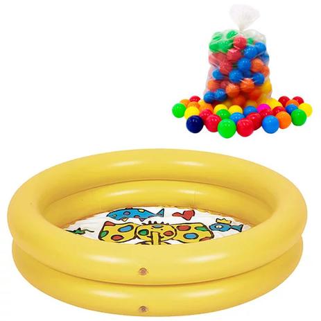 Piscina de bolinhas  Inflável Infantil Para Bebê 46 litros  com 100 Bolinhas - Zippytoys é boa?