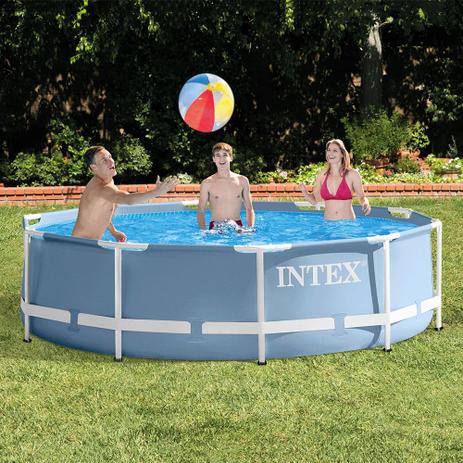 Piscina Desmontável Prisma Armação Metal Galvanizado 4.485 litros - Intex é boa?