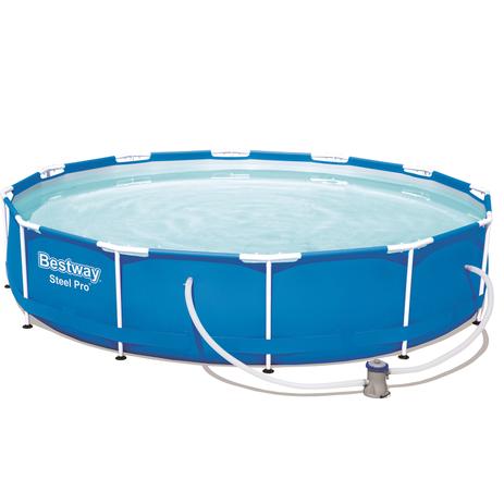 Piscina Estruturada 6.473l Steel Pro Frame Pool Set 3.66m x 76cmfiltro 1249 l/h Bestway Menor preço em Piscina Estruturada 6.473l Steel Pro Frame Pool Set 3.66m x 76cmfiltro 1249 l/h Bestway