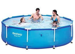 Piscina Estrutural Armação 4.678 litros Preto/Azul Bestway Menor preço em Piscina Estrutural Armação 4.678 litros Preto/Azul Bestway