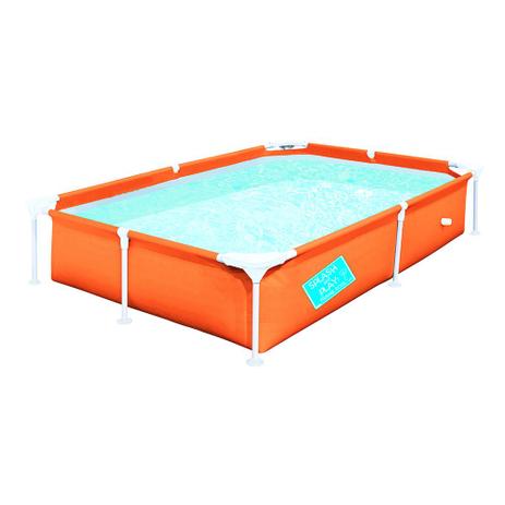 Piscina Frame Pool Estruturada 1200 Litros 221 X 150 X 43cm Laranja Bestway Menor preço em Piscina Frame Pool Estruturada 1200 Litros 221 X 150 X 43cm Laranja Bestway