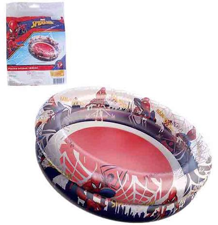 Piscina Infantil Spider Man Inflável 2 Anéis 80cm 70L 131218 - Etilux é boa?
