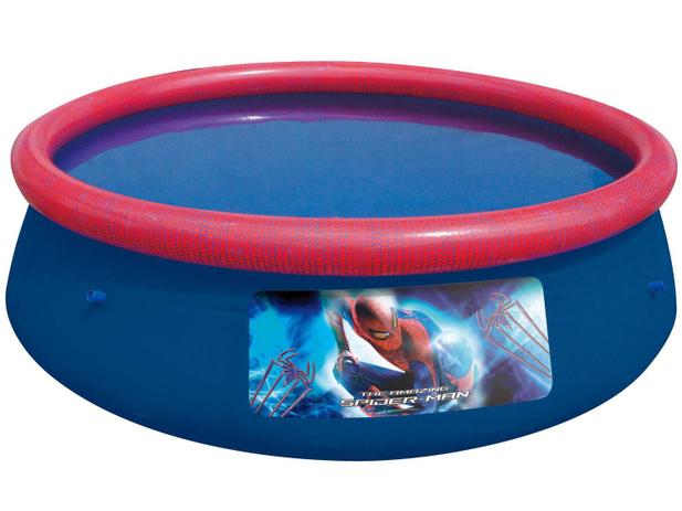 Piscina Inflável 2300 Litros Redonda - Bestway Fast Set Spider-Man Menor preço em Piscina Inflável 2300 Litros Redonda - Bestway Fast Set Spider-Man