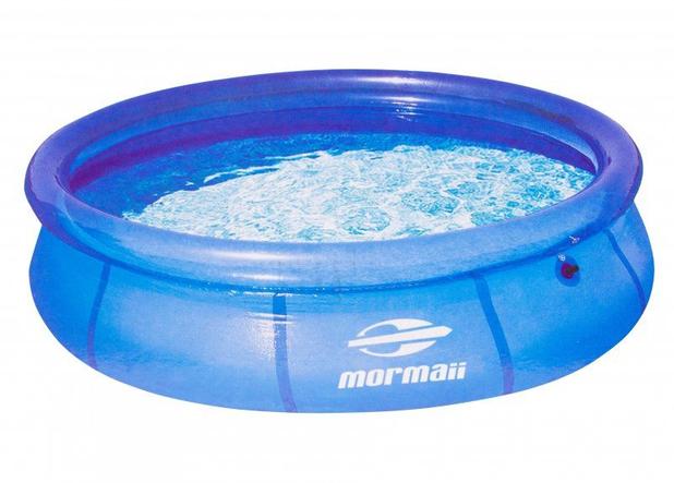 Piscina Inflável 2400 Litros 2,40 M com Kit Reparo - Mormaii é boa?
