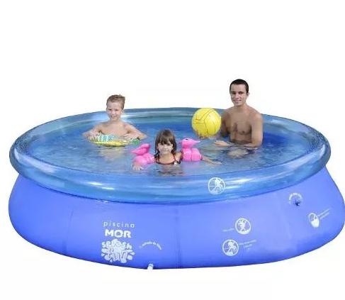 Piscina Inflavel 4600 Litros Redonda Com Kit Reparo Mor Menor preço em Piscina Inflavel 4600 Litros Redonda Com Kit Reparo Mor
