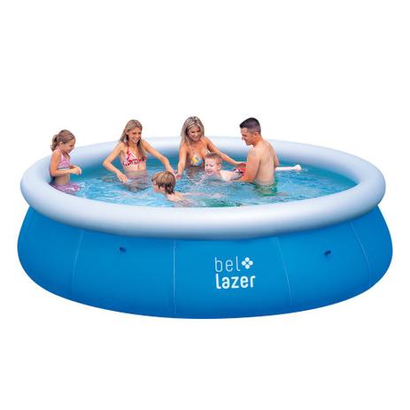 Piscina Inflável Bel Lazer 8200 Litros 220 v + Kit é ruim? Piscina Inflável Bel Lazer 8200 Litros 220 v + Kit é boa?