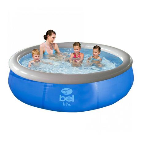 Piscina Inflável Bel Life 1000 litros Bel Fix é boa?