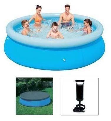 Piscina Inflável Bestway 3638 Litros com Capa e Bomba De Inflar é boa?