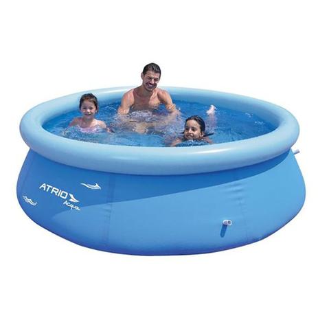 Piscina Inflável Circular Átrio ES304 2500 Litros - ATRIO Menor preço em Piscina Inflável Circular Átrio ES304 2500 Litros - ATRIO