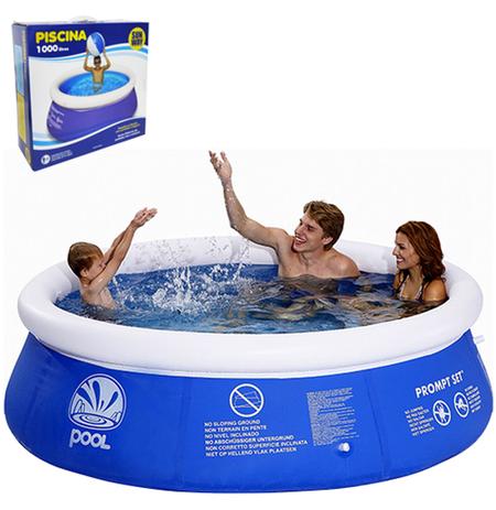 Piscina inflavel com borda 1.000 litros 51 x 1.68cm pvc - Rio de ouro Menor preço em Piscina inflavel com borda 1.000 litros 51 x 1.68cm pvc - Rio de ouro