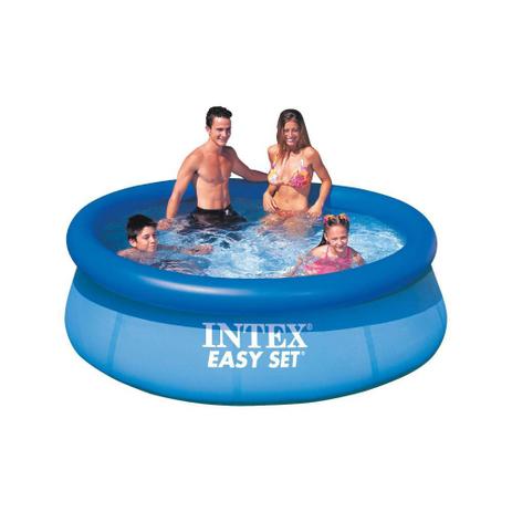 Piscina Inflável Easy Set 244x76cm - Intex é boa?