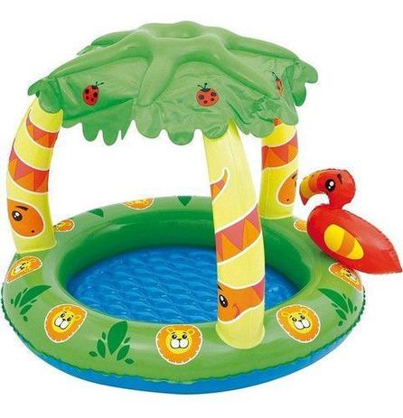 Piscina Inflável Infantil Bebê Amigo da Selva Bestway 26 Litros 52179 Menor preço em Piscina Inflável Infantil Bebê Amigo da Selva Bestway 26 Litros 52179