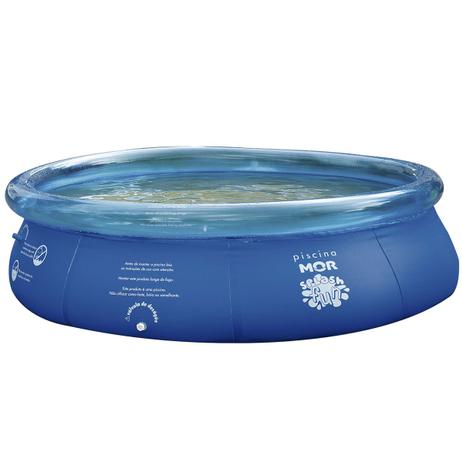 Piscina Inflável Redonda 3400l 2.70mx70cm 1050 Mor Menor preço em Piscina Inflável Redonda 3400l 2.70mx70cm 1050 Mor