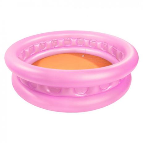 Piscina Inflavel Redonda Infantil 480 Litros 1,39 M Diametro Rosa Nautika Menor preço em Piscina Inflavel Redonda Infantil 480 Litros 1,39 M Diametro Rosa Nautika