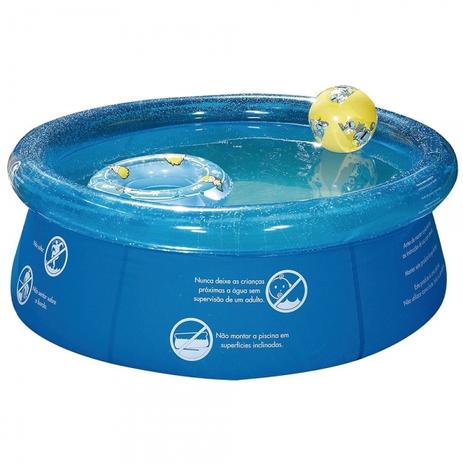 Piscina Inflável Splash Fun Redonda 1000l - Mor Menor preço em Piscina Inflável Splash Fun Redonda 1000l - Mor