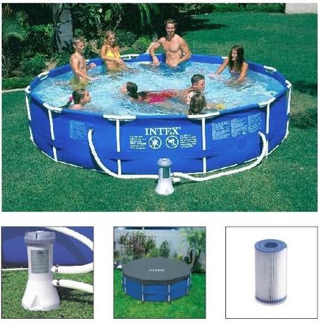 Piscina Intex 6503 Litros com Bomba Filtrante 2006 LH 110v + CAPA Menor preço em Piscina Intex 6503 Litros com Bomba Filtrante 2006 LH 110v + CAPA