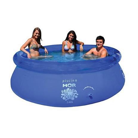 Piscina Mor 2.400 Litros Inflável Splash Fun é boa?