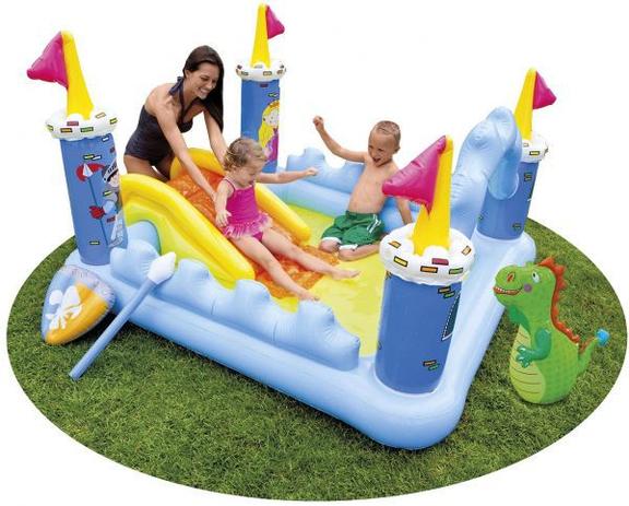 Piscina Playground Inflável Castelo Da Fantasia 178 Litros - Intex Menor preço em Piscina Playground Inflável Castelo Da Fantasia 178 Litros - Intex
