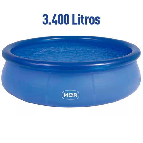 Piscina Redonda 3.400 Litros Inflável Splash Fun Mor Menor preço em Piscina Redonda 3.400 Litros Inflável Splash Fun Mor