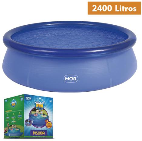Piscina Splash Fun 2400 Litros Inflável Circular - Mor é boa?