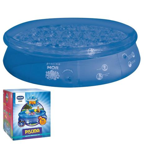 Piscina Splash Fun 3,00mX76cm 4600lt MOR Menor preço em Piscina Splash Fun 3,00mX76cm 4600lt MOR