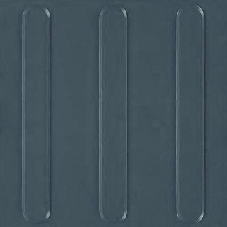 Piso Tátil Direcional 5mmx25x25cm Cinza - Celpan Menor preço em Piso Tátil Direcional 5mmx25x25cm Cinza - Celpan