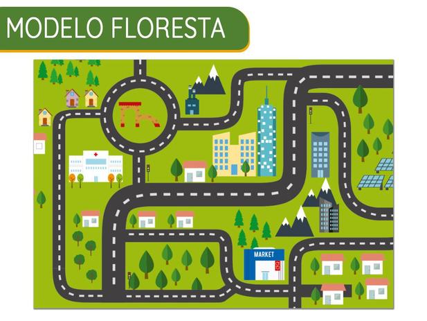 Tapete infantil pista de carro Clearance