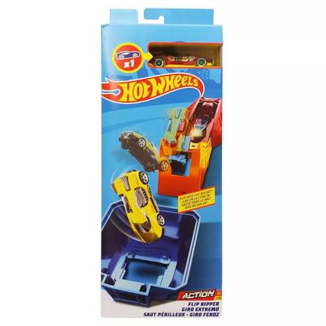 Pista e Veículo - Hot Wheels - Track Builder - Giro Feroz - Mattel Menor preço em Pista e Veículo - Hot Wheels - Track Builder - Giro Feroz - Mattel