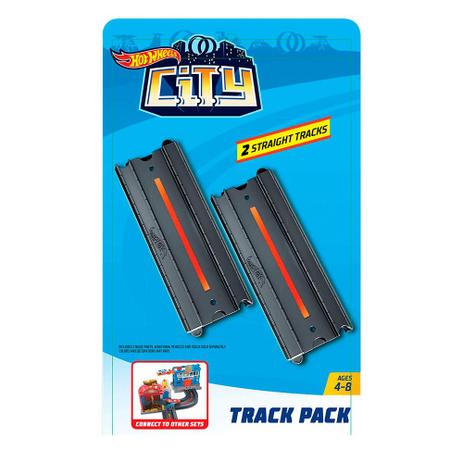 Pista Hot Wheels - City - Pacote Pistas - Retas - Mattel Menor preço em Pista Hot Wheels - City - Pacote Pistas - Retas - Mattel