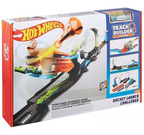 pista hot wheels track builder system