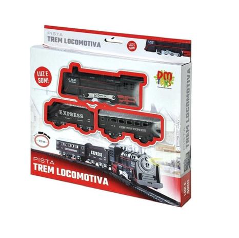 Pista Trem Locomotiva Com luz DMT5373 - DMTOYS - DM TOYS é boa?