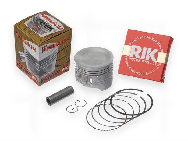 Pistao Kit C/Anel Rik Premium Biz 125 0.75 Menor preço em Pistao Kit C/Anel Rik Premium Biz 125 0.75