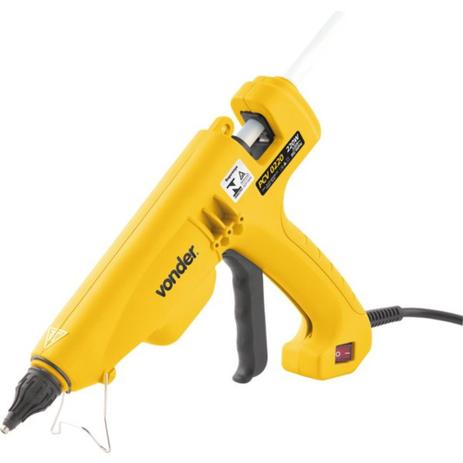 Pistola aplicadora de cola 220 watts - PCV0220 (220V) - Vonder Menor preço em Pistola aplicadora de cola 220 watts - PCV0220 (220V) - Vonder