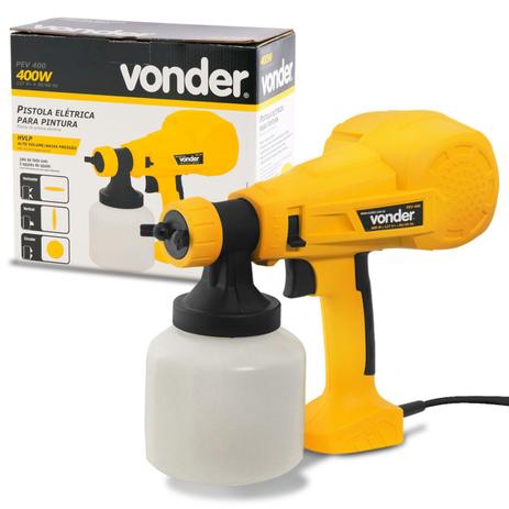 Pistola de Pintura e Pulverizador Vonder 400W 220V HVLP PEV400 Menor preço em Pistola de Pintura e Pulverizador Vonder 400W 220V HVLP PEV400