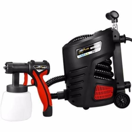 Pistola De Pintura Pulverizadora 700w Carrinho 127v - Schulz Menor preço em Pistola De Pintura Pulverizadora 700w Carrinho 127v - Schulz