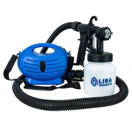 Pistola de Pintura Pulverizadora de Tinta Paint 650w 110V - Casa Liba Menor preço em Pistola de Pintura Pulverizadora de Tinta Paint 650w 110V - Casa Liba