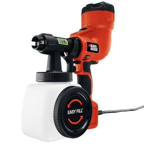 Pistola de pintura pulverizadora elétrica 350 watts - SMARTSELECT - Black + Decker (110V) é ruim? Pistola de pintura pulverizadora elétrica 350 watts - SMARTSELECT - Black + Decker (110V) é boa?