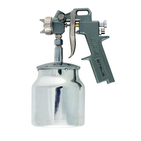 Pistola de pintura tipo sucção com 3 bicos e caneca em alumínio - Sparta é boa?
