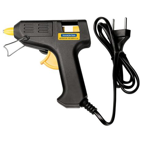 Pistola Eletrica de Cola Tramontina 30W Bivolt 43755/530 Menor preço em Pistola Eletrica de Cola Tramontina 30W Bivolt 43755/530