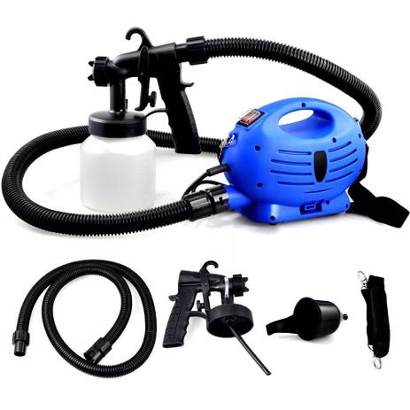 Pistola para Pintura com Compressor Portatil 220V - Lorben Menor preço em Pistola para Pintura com Compressor Portatil 220V - Lorben