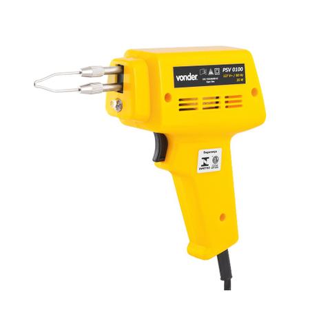 Pistola para Solda Vonder PSV 0100 35W Menor preço em Pistola para Solda Vonder PSV 0100 35W
