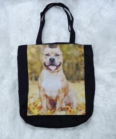 dog print bolsa