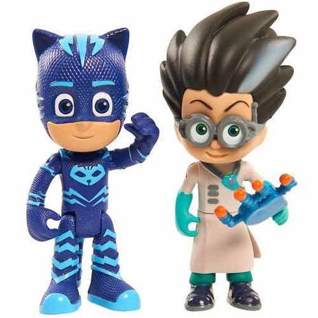 PJ Masks KIT Duplas Bonecos Menino Gato, Largatixo C luz + 2 vilões Dtc Menor preço em PJ Masks KIT Duplas Bonecos Menino Gato, Largatixo C luz + 2 vilões Dtc