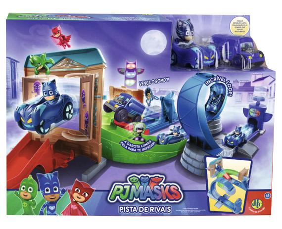 Pj Masks Pista De Rivais Original Dtc 4667 - Pronta Entrega Menor preço em Pj Masks Pista De Rivais Original Dtc 4667 - Pronta Entrega