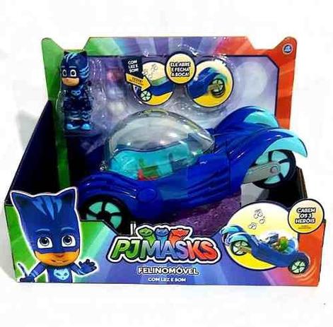Pj Masks Veículo Com Figura Luz E Som Menino Gato Dtc Menor preço em Pj Masks Veículo Com Figura Luz E Som Menino Gato Dtc