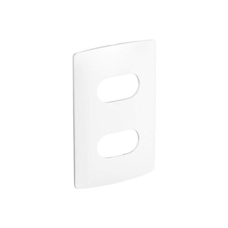 Placa 2 Postos Separados 4x2 Nereya Seda Sal - Pial legrand Menor preço em Placa 2 Postos Separados 4x2 Nereya Seda Sal - Pial legrand