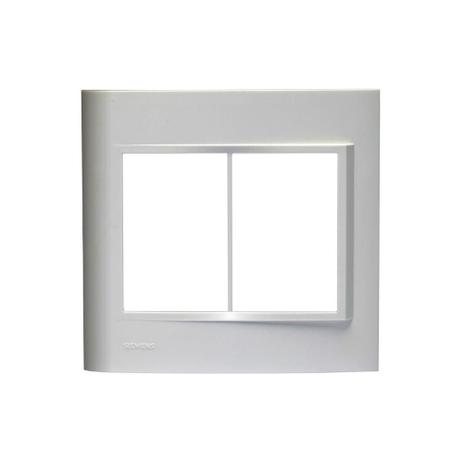 Placa 4''X4'' para 6 Módulos Vivace Branca - Siemens Menor preço em Placa 4''X4'' para 6 Módulos Vivace Branca - Siemens