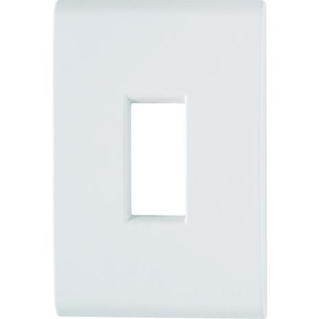 Placa 4x2 1p vertical liz 57106/203 tramontina Menor preço em Placa 4x2 1p vertical liz 57106/203 tramontina