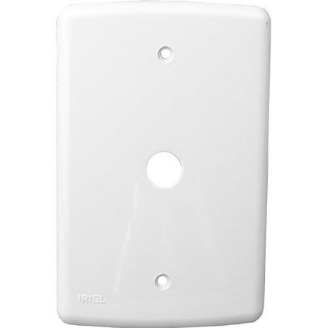 Placa 4x2 - c/furo - duale - Iriel Menor preço em Placa 4x2 - c/furo - duale - Iriel